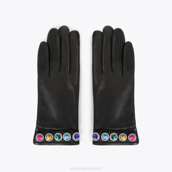 Kurt Geiger mujer guantes londres octavia 2LPR505 | accesorios negro otro